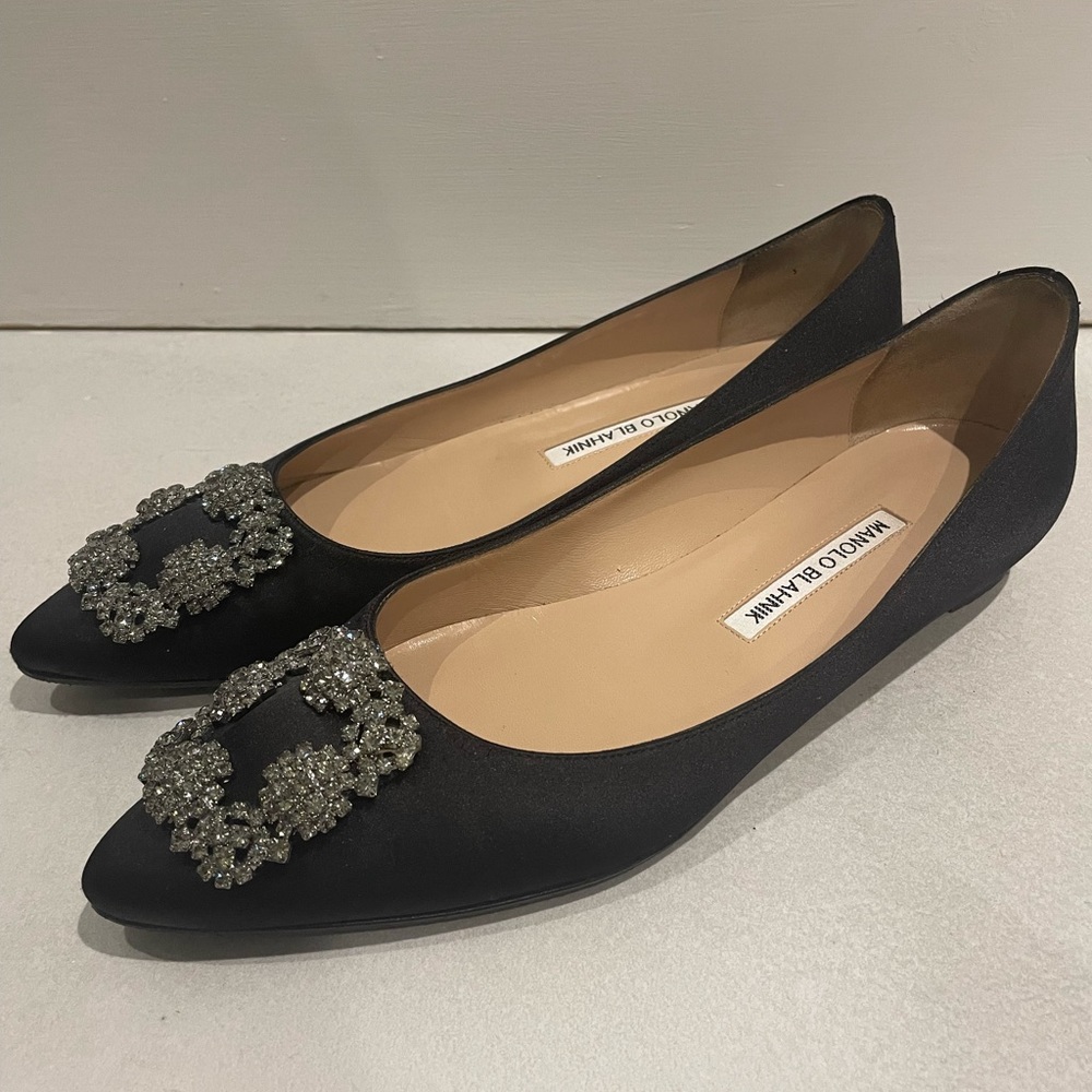 SIZE 8 !! REAL manolo blahnik, valentino, balenciaga, roger vivier - Picture 4 of 14